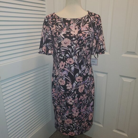 NWT Kasper Sheath Dress - Size 6 - Picture 2 of 6